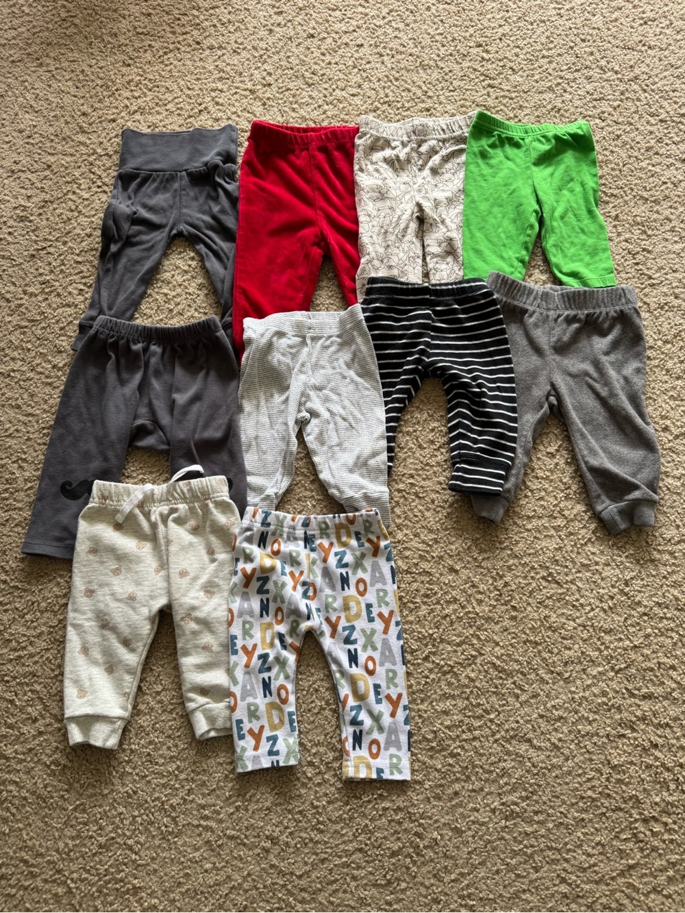 Bundle of 10 Baby Pants